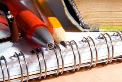 Notebook and writing tools